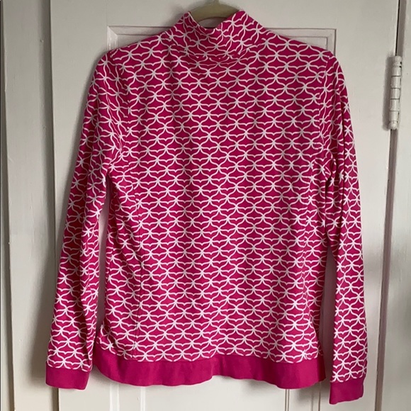 Vineyard Vines 1/4 Zip Pink XS Whale Tail - Picture 7 of 8